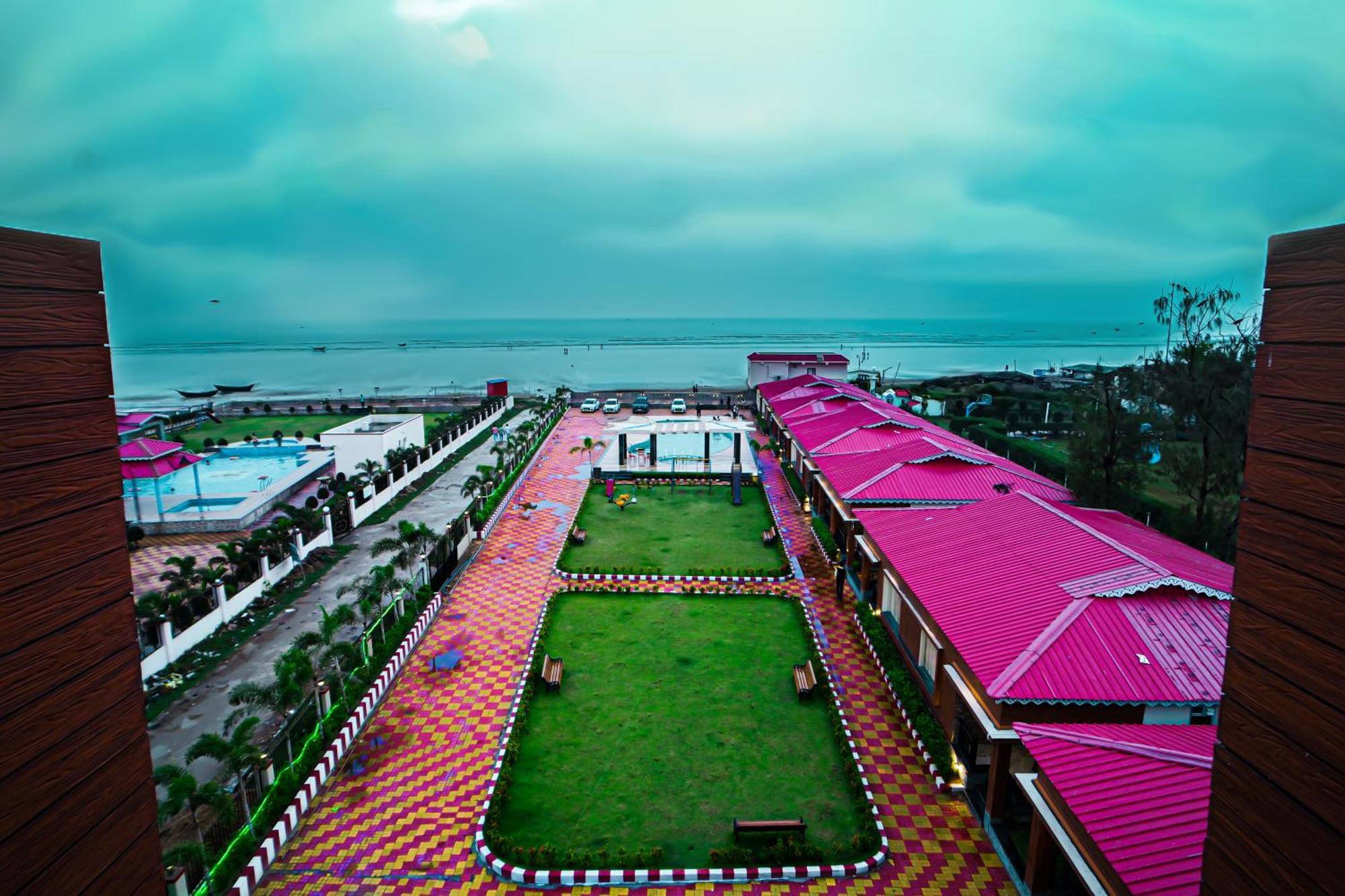 Prasant On Beach Resort !! Lift - Wifi -Restaurant-Parking Facilities-Newly Decorated Room !! Mandarmani Ngoại thất bức ảnh